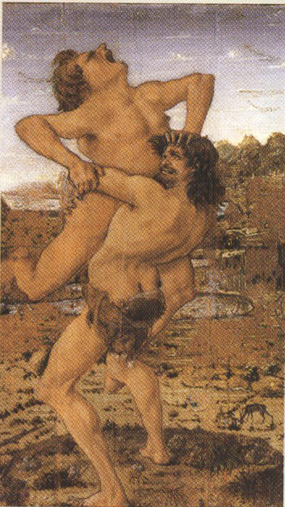 Antonio del Pollaiolo Hercules and Antaeus (mk36)